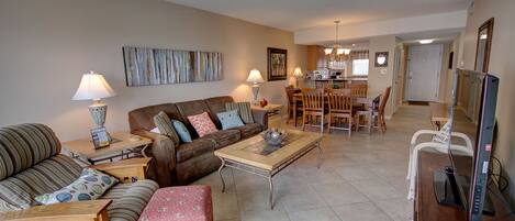 Apartment, 2 Schlafzimmer | Wohnbereich