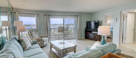 Condo, 1 habitación | Área de sala de estar