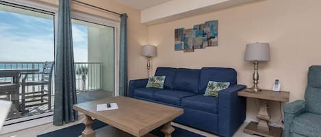 Appart'hôtel, 1 chambre | Coin séjour