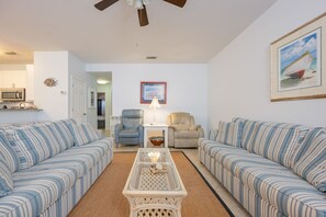 Condo, 2 Bedrooms | Living area - Charter Landing Two C1 2 Bedroom Condo (Orange Beach)