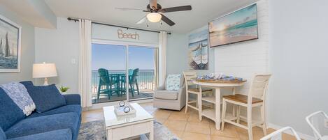 Condo, 1 habitación | Área de sala de estar