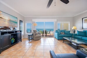 Condo, 3 Bedrooms | Living area - Admiral's Quarters 402 3 Bedroom Condo (Orange Beach)