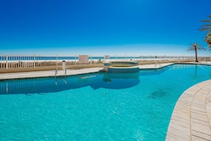 Condo, 3 Bedrooms | Pool | Indoor pool, outdoor pool - Admiral's Quarters 402 3 Bedroom Condo (Orange Beach)