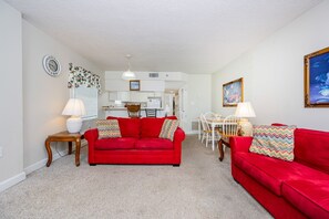 Condo, 2 Bedrooms | Living area - Clearwater 2d 2 Bedroom Condo (Gulf Shores)