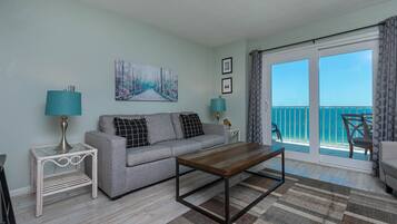 Appart'hôtel, 1 chambre | Coin séjour