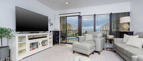 Apartment, 2 Schlafzimmer | Wohnbereich