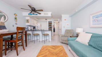 Leilighet, 1 soverom | Oppholdsområde