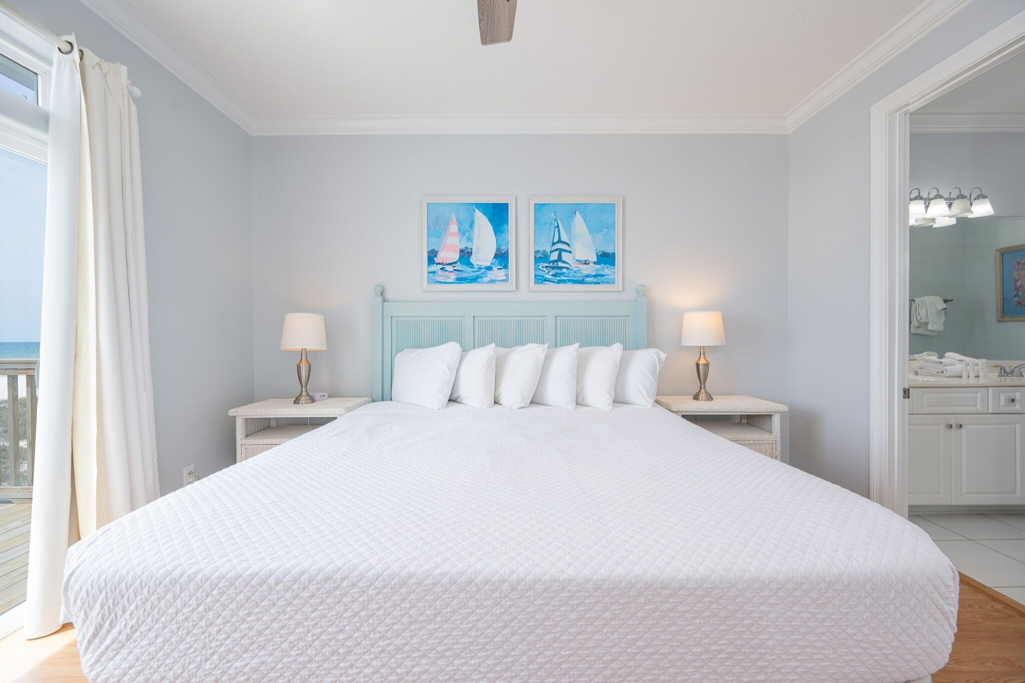 5 habitaciones, decoración personalizada y muebles diferentes 