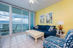 Condo, 1 habitación | Área de sala de estar