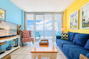 Condo, 1 Bedroom | Living area - Lighthouse 1409 1 Bedroom Condo (Gulf Shores)