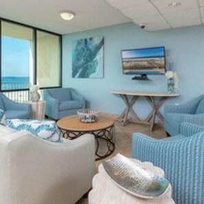 Suite, 1 Bedroom | Living area - Phoenix All Suites West by Brett Robinson (Gulf Shores)