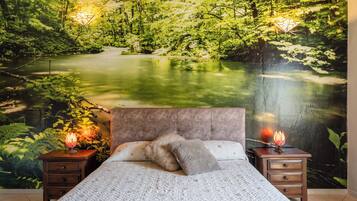 2 Schlafzimmer, Bügeleisen/Bügelbrett, kostenloses WLAN, Bettwäsche