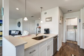 Condo, 2 Bedrooms | Private kitchen | Fridge, oven, coffee/tea maker, toaster