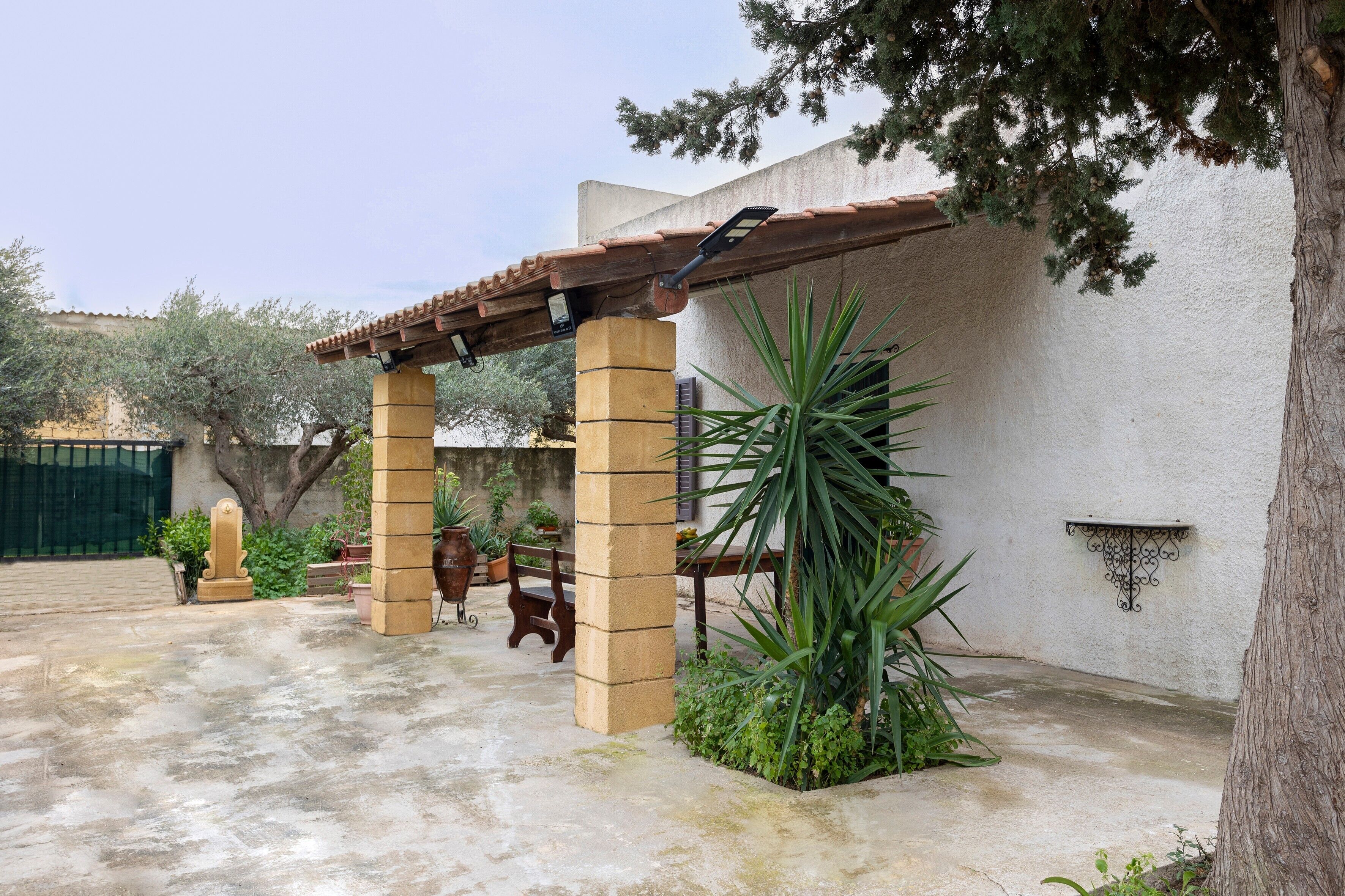 Enceinte de l’hébergement