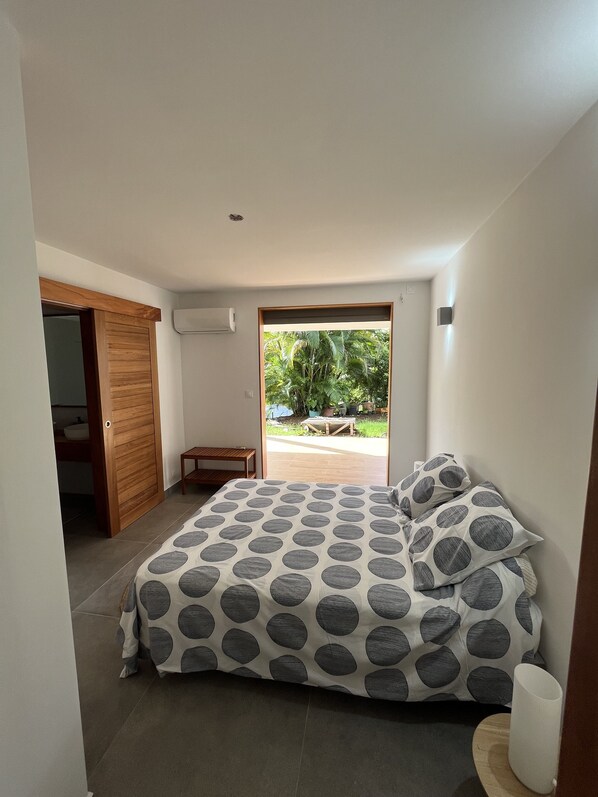 1 bedroom, iron/ironing board, free WiFi, bed sheets - New luxury apartment in Gosier, 5 minutes from the beach! (Le Gosier)