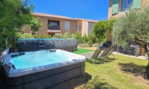 Terrace/patio - New house with all comforts in Grimaud (Grimaud)