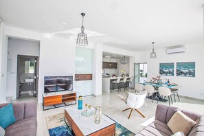 Living area - Olivine Pearl OL21 - Three Bedroom Villa, Sleeps 6 (Πρωταράς)