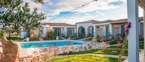 Façade de l’hébergement