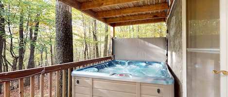 Bain à remous extérieur