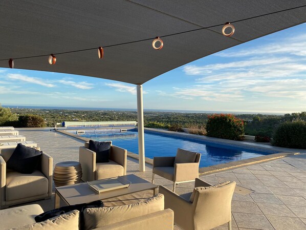 Outdoor pool - Casa Tin Tin with swimming pool 10 minutes from Fuseta beach (Moncarapacho)