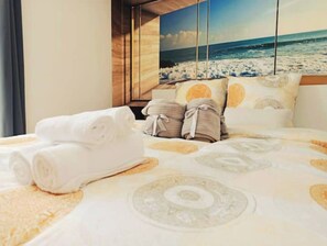 3 多间卧室、熨斗/熨衣板、旅行婴儿床、免费 WiFi