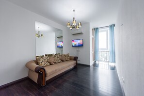 Living area - 2 комнатная квартира в ЖК МАНХЕТТАН (Алматы)