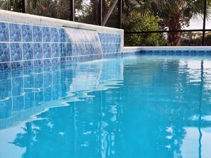 Piscine chauffée