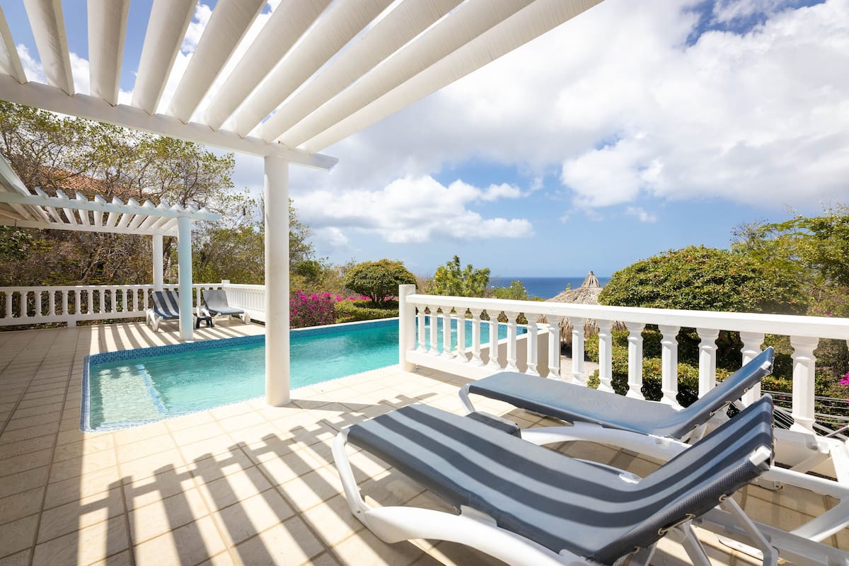 Panoramic Villa, 3 Bedrooms, Private Pool, Sea View | 3 bilik tidur, dihias secara berasingan