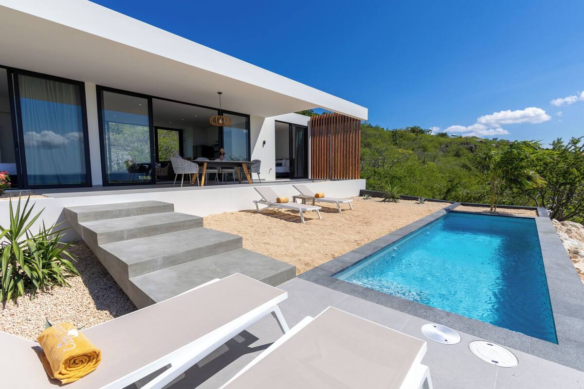 Villa, 2 Bedrooms, Private Pool, Ocean View (2009) | Terrace/patio