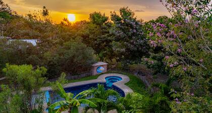 Guesthouse on a little farm with private beach access and pool