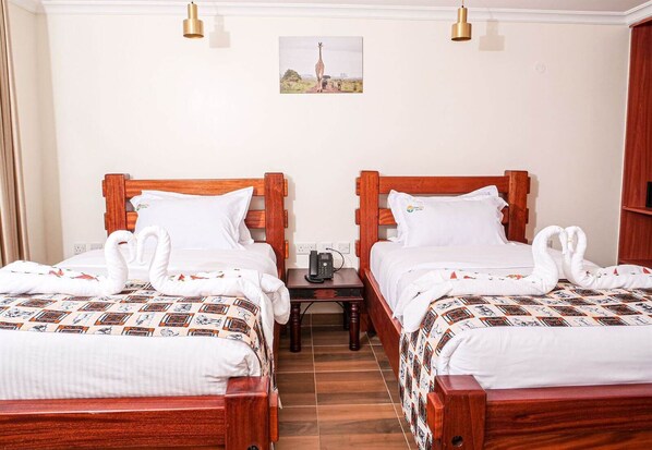 Standard-Doppel- oder -Zweibettzimmer