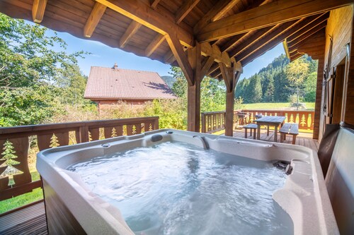 Les Griottes, Véritable Chalet de Montagne Avec SPA et Sauna