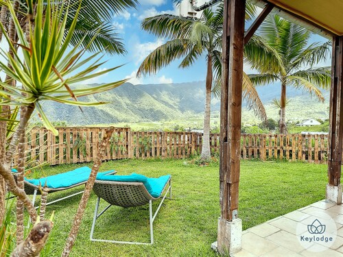 Jardin de Montplaisir - Yucca – 25m² bungalow with mountain view – Saint-Louis