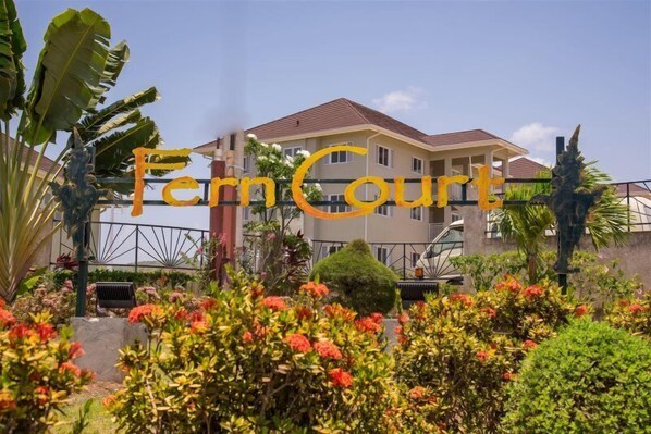 Fassade der Unterkunft