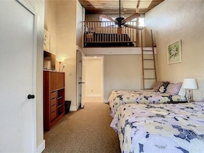 2 bedrooms, desk, iron/ironing board, free WiFi