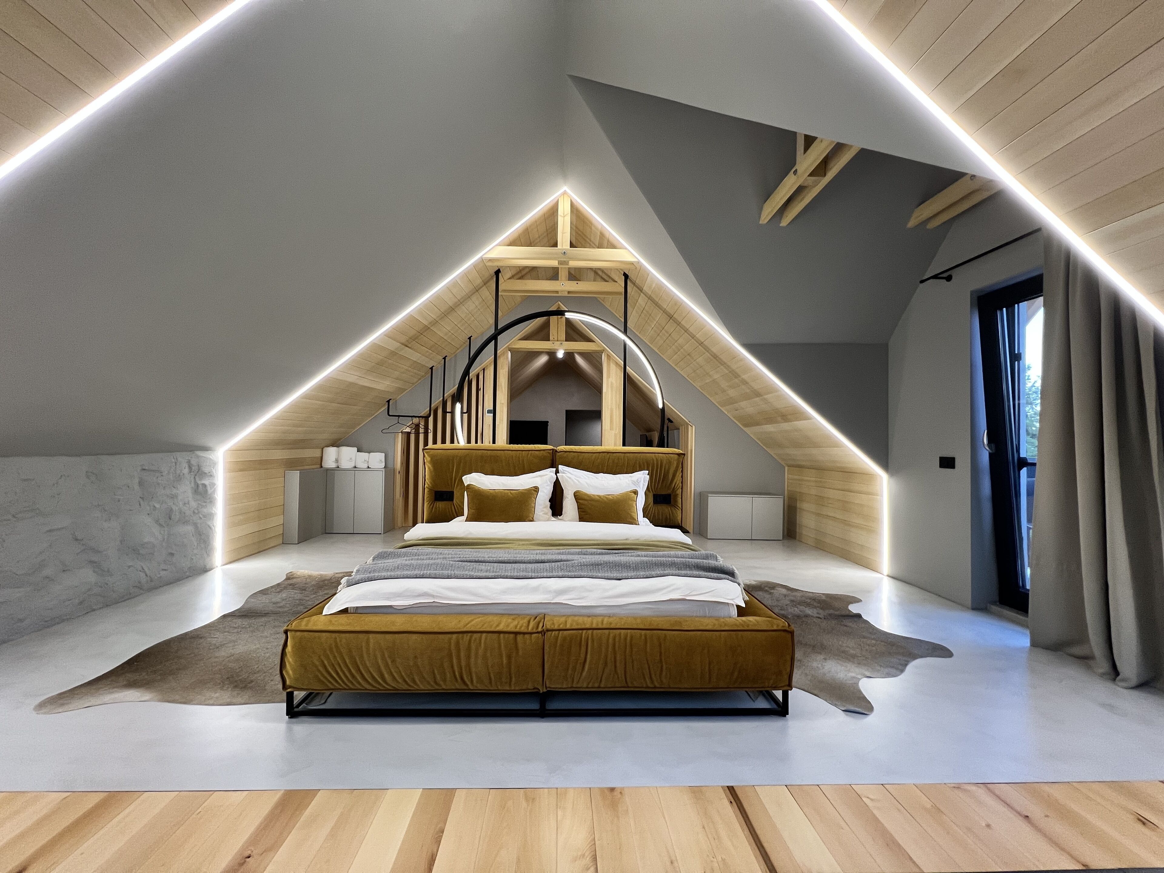 Loft júnior | 1 dormitori, roba de llit hipoal·lergògena, escriptori i wifi gratuïta 