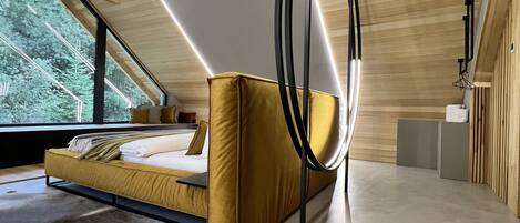 Loft Junior | 1 chambre, literie hypoallergénique, bureau, Wi-Fi gratuit