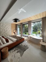 1 habitación, ropa de cama hipoalergénica, escritorio y wifi gratis 