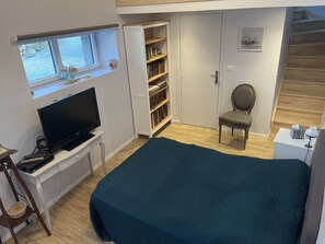 1 間睡房、可攜式嬰兒床、免費 Wi-Fi、床單