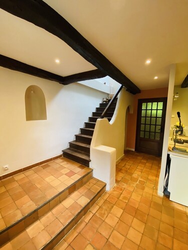 Traditional Breton house near the sea