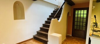 Traditional Breton house near the sea