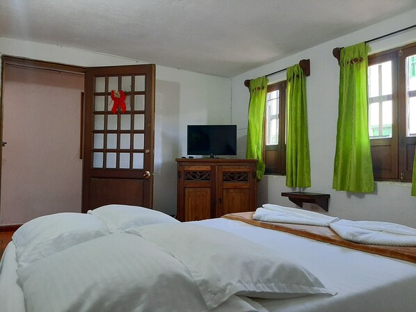 Premium bedding, free WiFi, bed sheets