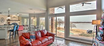 Lakefront Little Elm Escape w/ Views + Pool!