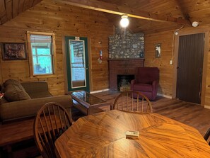 Standard Cabin, 1 Bedroom, River View | Individually furnished, bed sheets