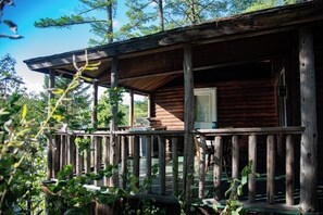 Standard Cabin, 1 Bedroom, River View | Terrace/patio