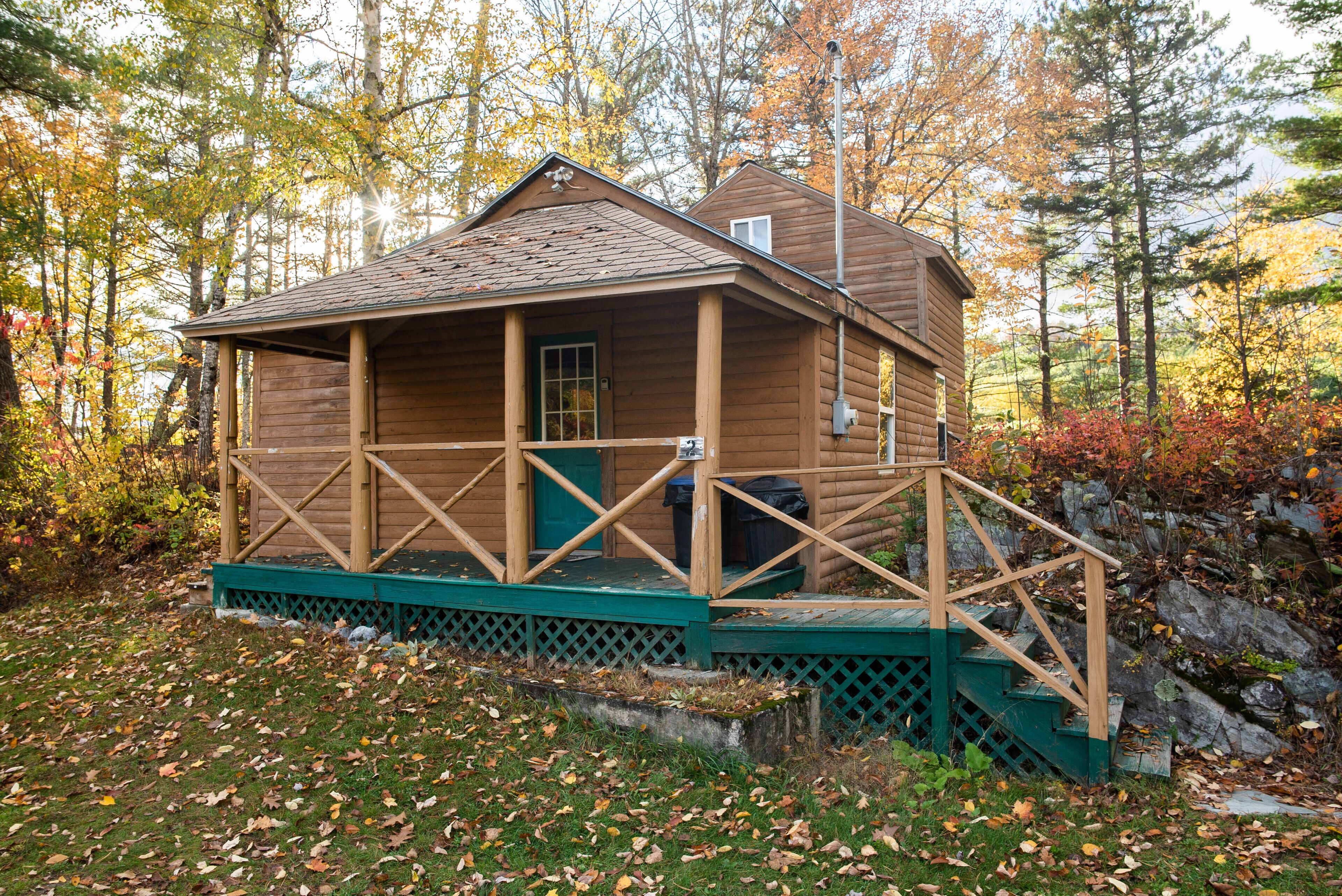 Ferienhütte, 2 Schlafzimmer, Flussblick