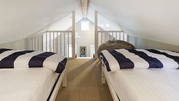 2 bedrooms, iron/ironing board, travel crib, free WiFi