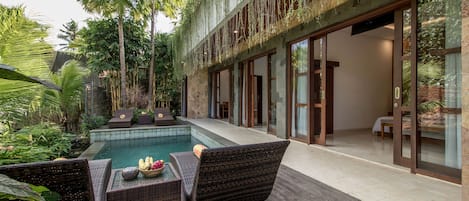 Vila Mewah, 2 kamar tidur, Bebas Asap Rokok, pemandangan lembah | Area keluarga | Smart TV 40-inci dengan saluran TV digital dan TV