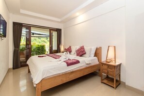 埃及棉床單、高級寢具、記憶床墊、迷你吧