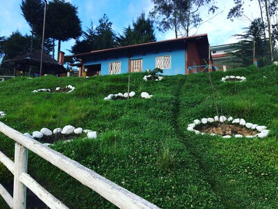 Holiday ranch surrounded by nature